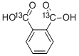 Structure of PHTHALIC ACID (CARBOXYL-13C)
