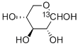 Structure of D-XYLOSE-1-13C