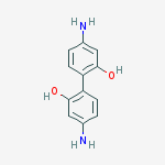 (1,1'-Biphenyl)diol, 4,4'-diamino-结构式