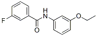 Benzamide,N-(3-ethoxyphenyl)-3-fluoro-结构式