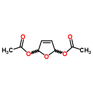 2,5-dihydrofuran-2,5-diyl diacetate结构式