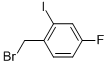 1-BROMOMETHYL-4-FLUORO-2-IODO-BENZENE结构式