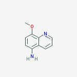 8-Methoxy-quinolin-5-ylamine结构式