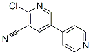 Structure of 2-Chloro-5-(4-pyridinyl)pyridine-3-carbonitrile
