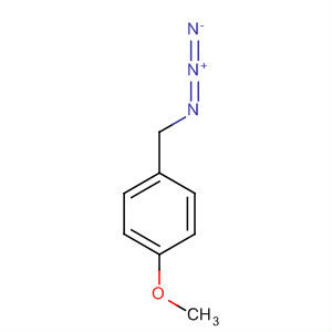 1-(叠氮甲基)-4-甲氧基苯结构式