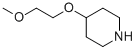 4-(2-METHOXYETHOXY)PIPERIDINE结构式