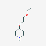 Structure of 4-(2-ethoxyethoxy)piperidine