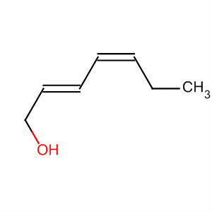 2,4-Heptadien-1-ol, (E,Z)- 的化学结构式