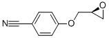 (S)-4-(OXIRAN-2-YLMETHOXY)BENZONITRILE结构式
