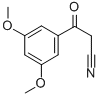 Structure of 3-(3,5-DIMETHOXYPHENYL)-3-OXOPROPANENITRILE