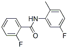 Structure of Benzamide,2-fluoro-N-(5-fluoro-2-methylphenyl)-