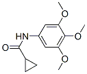 Structure of Cyclopropanecarboxamide,N-(3,4,5-trimethoxyphenyl)-