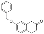 Structure of 7-BENZYLOXY-3,4-DIHYDRO-1H-NAPHTHALEN-2-ONE