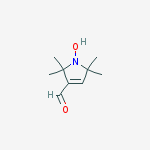 Structure of 1H-Pyrrol-1-yloxy, 3-formyl-2,5-dihydro-2,2,5,5-tetramethyl-