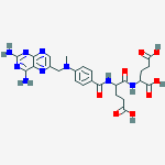 Structure of methotrexate-alpha glutamate