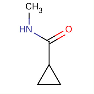 Structure of Cyclopropanecarboxamide, N-methyl-