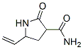 Structure of 2-oxo-5-vinylpyrrolidine-3-carboxamide