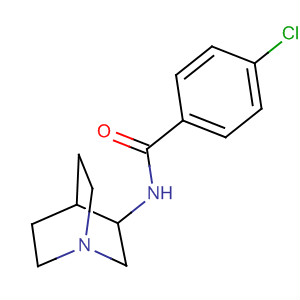 Benzamide, N-(3R)-1-azabicyclo[2.2.2]oct-3-yl-4-chloro-结构式