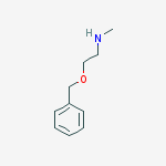 Structure of ethanamine, N-methyl-2-(phenylmethoxy)-