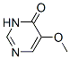 Structure of 4(3H)-Pyrimidinone,5-methoxy-