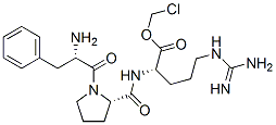 Structure of H-D-PHE-PRO-ARG-CHLOROMETHYLKETONE TRIFLUOROACETATE SALT