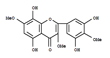 Structure of Hibiscetin