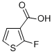 Structure of 3-Thiophenecarboxylic acid, 2-fluoro-