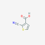 Structure of 2-cyanothiophene-3-carboxylic acid