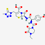 Structure of 5-DESTHIOLYL-5-THIOXO CEFOPERAZONE