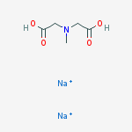 Structure of DisodiumN-(carboxylatomethyl)-N-methylglycinate