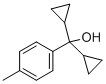 Structure of ALPHA,ALPHA-DICYCLOPROPYL-4-METHYLBENZENEMETHANOL