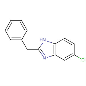 1H-Benzimidazole, 5-chloro-2-(phenylmethyl)-结构式