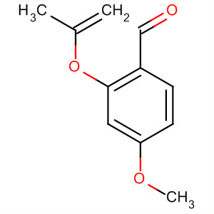 Structure of Benzaldehyde, 4-methoxy-2-(2-propenyloxy)-