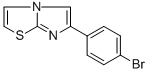6-(4-溴苯基)咪唑[2,1-B-1,3]噻唑结构式