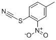Structure of Thiocyanic acid 4-methyl-2-nitrophenyl ester