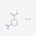 Structure of methyl 3-aminocyclohexane-1-carboxylate,hydrochloride