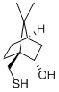 Structure of (1S)-(-)-10-MERCAPTOBORNEOL
