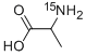 Structure of DL-ALANINE-15N