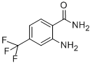 Structure of 2-amino-4-(trifluoromethyl)benzamide
