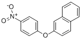 Structure of 2-(4-nitrophenoxy)naphthalene