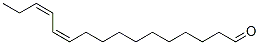Structure of 11,13-Hexadecadienal,(11Z,13Z)-