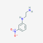Structure of N1-(3-nitrophenyl)-1,2-Ethanediamine