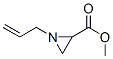 2-Aziridinecarboxylicacid, 1-(2-propen-1-yl)-, methyl ester结构式