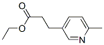 Structure of ethyl 3-(6-methyl-3-pyridyl)propionate