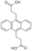 3-(10-(2-CARBOXY-ETHYL)-ANTHRACEN-9-YL)-PROPIONIC ACID结构式