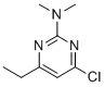 Structure of 4-CHLORO-6-ETHYL-N,N-DIMETHYLPYRIMIDIN-2-AMINE