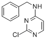 N-BENZYL-N-(2-CHLOROPYRIMIDIN-4-YL)AMINE结构式