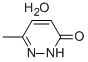 Structure of 6-METHYL-2,3-DIHYDROPYRIDAZIN-3-ONE HYDRATE