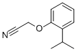 [2-(1-methylethyl)phenoxy]acetonitrile结构式