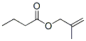 2-methylallyl butyrate结构式